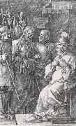 Christ befroe Caiaphas Albrecht Durer